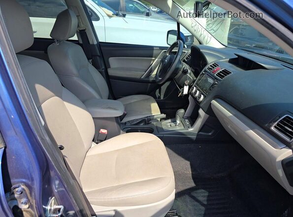 JF2SJAHC2GH490786 2016 SUBARU FORESTER Blue Widok z tyłu
