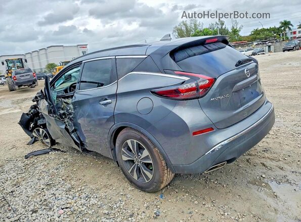 5N1AZ2MJ5KN155167 2019 NISSAN MURANO Charcoal Rear right