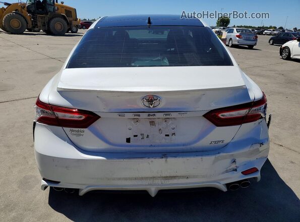 4T1K61AK9LU950377 2020 TOYOTA CAMRY Белый Вид сзади