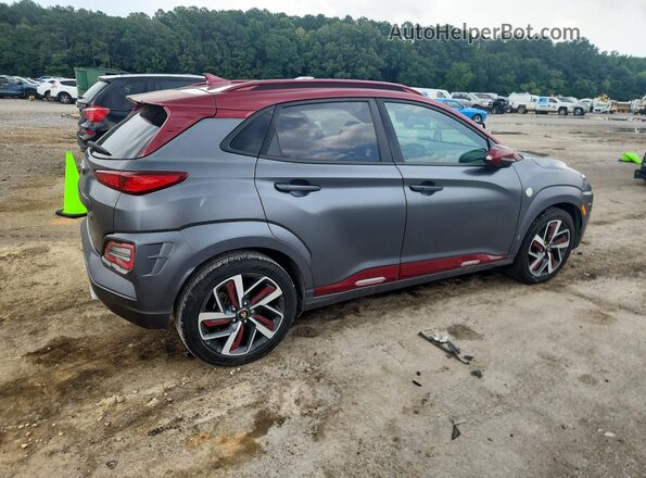 KM8K53A57KU309154 2019 HYUNDAI KONA Двухцветный Передняя правая четверть