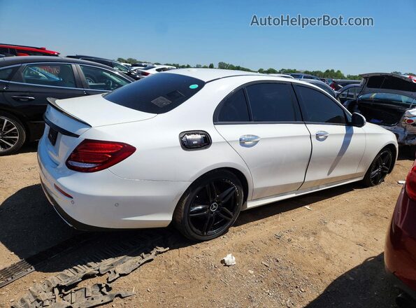 WDDZF4JB9HA019252 2017 MERCEDES-BENZ E White Front right