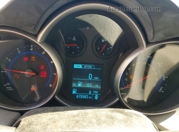 1G1PA5SH7G7202873 2016 CHEVROLET CRUZE White Հետևի նստատեղերի տեսք