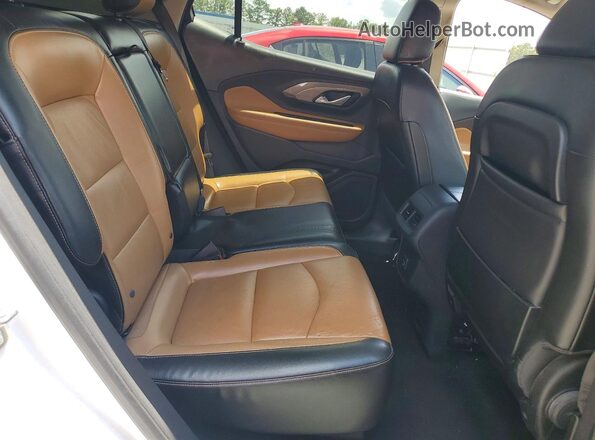 3GKALPEV6ML304178 2021 GMC TERRAIN White Vista del compartimento del motor
