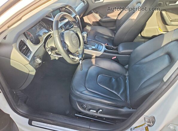 WAUAFAFL5GN007062 2016 AUDI A4 White Առջևի վահանակի տեսք