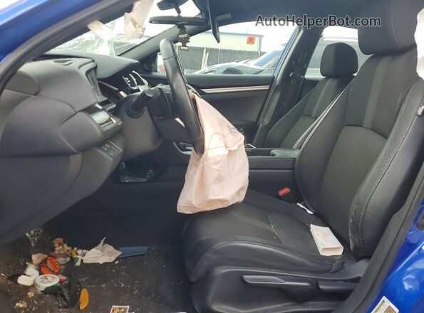2HGFC2F80MH533771 2021 HONDA CIVIC Blue Առջևի վահանակի տեսք
