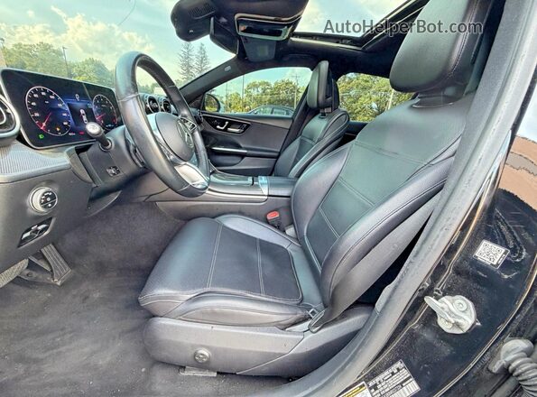 W1KAF4GB0NR037334 2022 MERCEDES-BENZ C Черный Вид подкапотного пространства