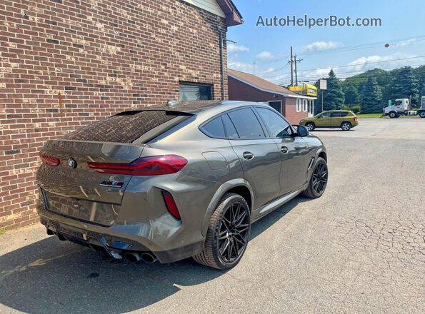 5YMCY0C03N9J76956 2022 BMW X6 Green Przód prawy