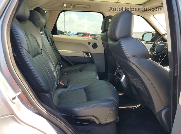 SALWR2KF7GA643780 2016 LAND ROVER RANGE ROVER Black ძრავის განყოფილების ხედი