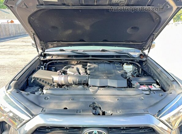 JTEBU5JR2G5369314 2016 TOYOTA 4RUNNER Gray წინა პანელის ხედი
