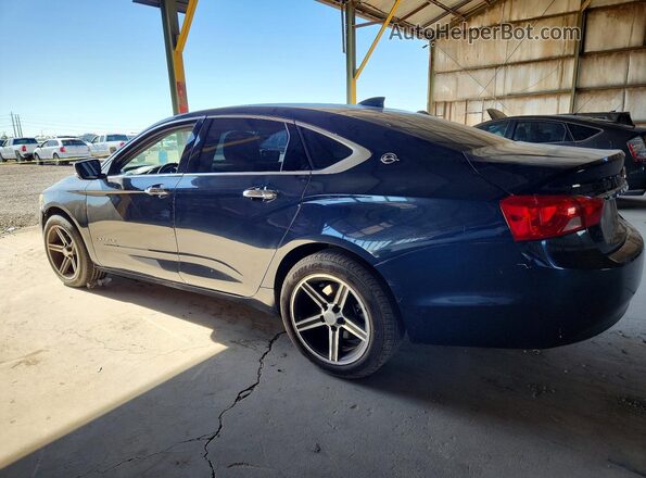 2G11Z5S32K9111097 2019 CHEVROLET IMPALA Blue Задня права чверть
