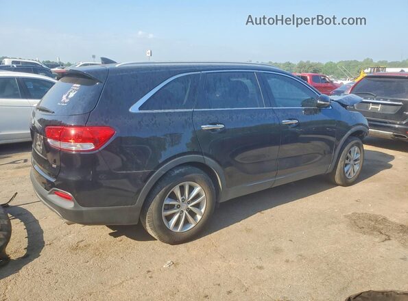 5XYPG4A38JG357531 2018 KIA SORENTO Black Przód prawy