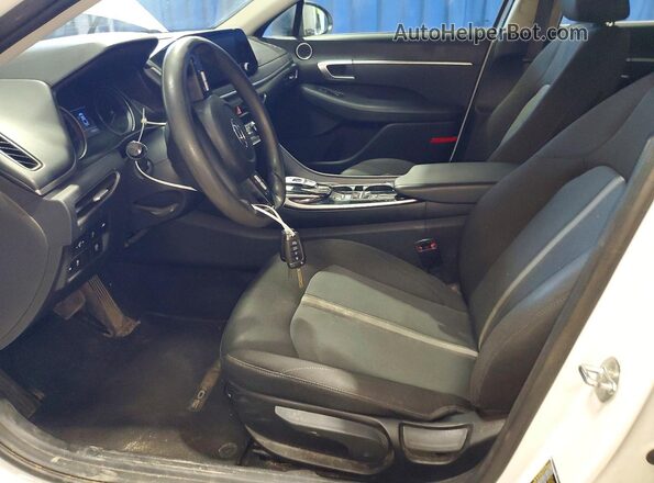 5NPEG4JA6MH121768 2021 HYUNDAI SONATA White Вид панелі приладів