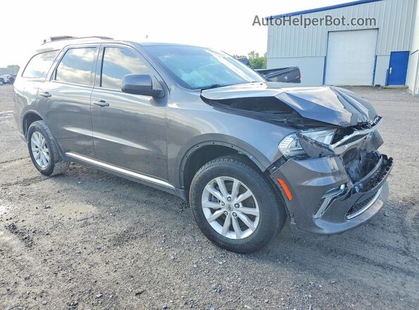 1C4RDJAGXMC520255 2021 DODGE DURANGO Gray Դիմացի տեսք