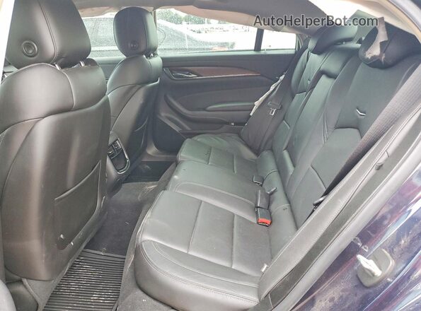 1G6AW5SX7H0157310 2017 CADILLAC CTS Blue Widok wnętrza z tyłu
