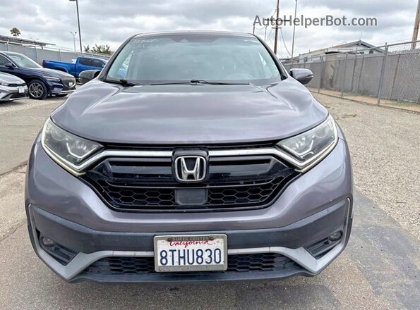 7FARW1H81LE022041 2020 HONDA CR-V Gray ძრავის განყოფილების ხედი