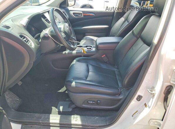 5N1DR2MM1JC617242 2018 NISSAN PATHFINDER White Սալոնի դիմացի տեսք