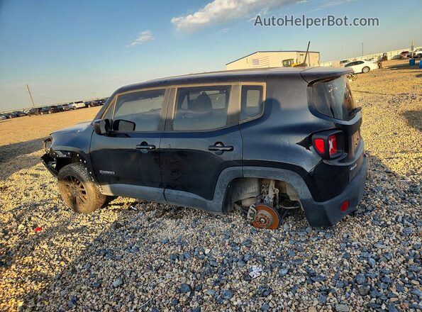 ZACNJDAB2MPM13495 2021 JEEP RENEGADE Черный Задняя правая четверть