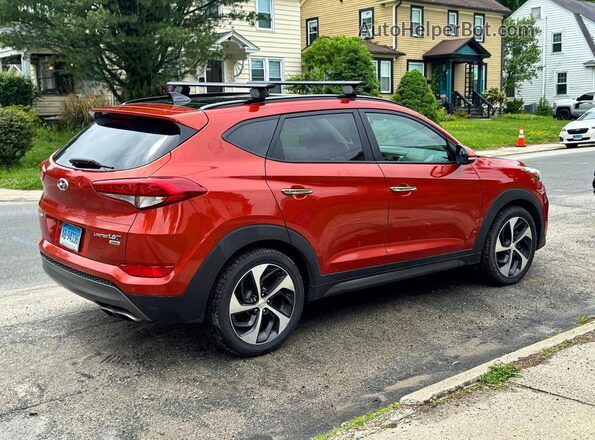 KM8J3CA26GU094705 2016 HYUNDAI TUCSON Burgundy Передня права чверть