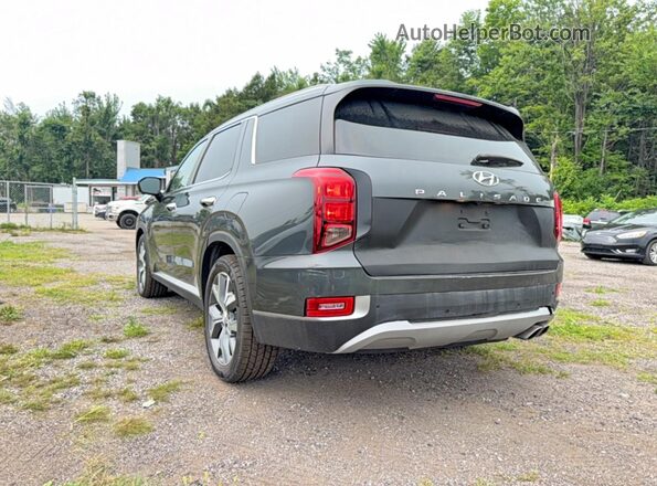 KM8R3DHE5MU213008 2021 HYUNDAI PALISADE Gray Przód prawy