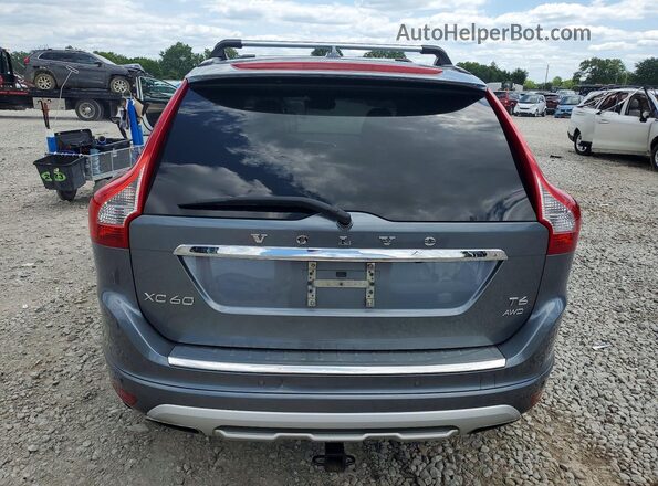 YV449MRR9H2185310 2017 VOLVO XC60 Gray Front interior view