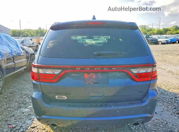 1C4RDJDG9KC806932 2019 DODGE DURANGO Blue Front interior view