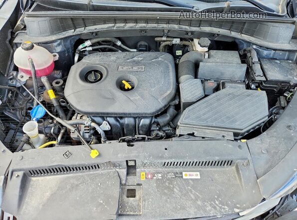KM8J3CA43MU334502 2021 HYUNDAI TUCSON Синий Вид подкапотного пространства
