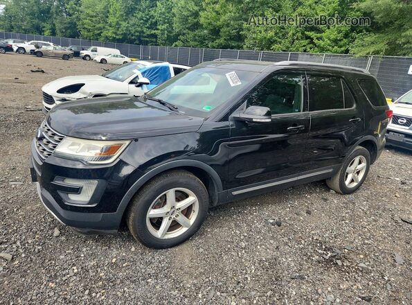 1FM5K8D87HGA52738 2017 FORD EXPLORER Black Задня ліва чверть
