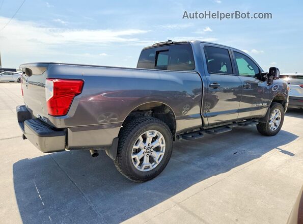 1N6AA1FB6NN100112 2022 NISSAN TITAN Gray Առջևի աջ