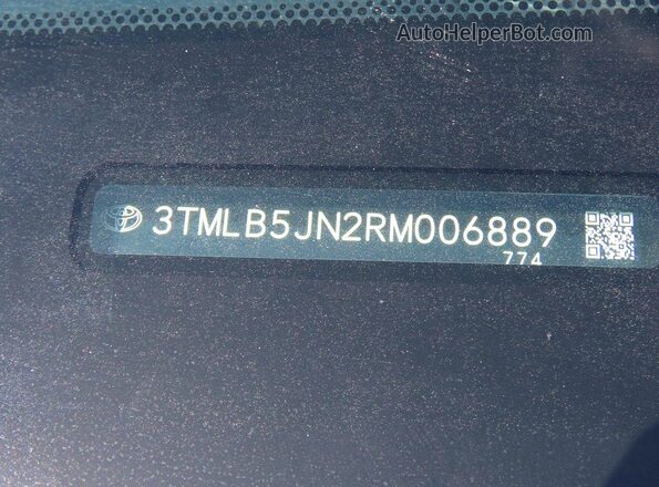 3TMLB5JN2RM006889 2024 TOYOTA TACOMA White უკანა სალონის ხედი