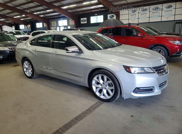 2G1105S36K9157977 2019 CHEVROLET IMPALA Silver წინა ხედი