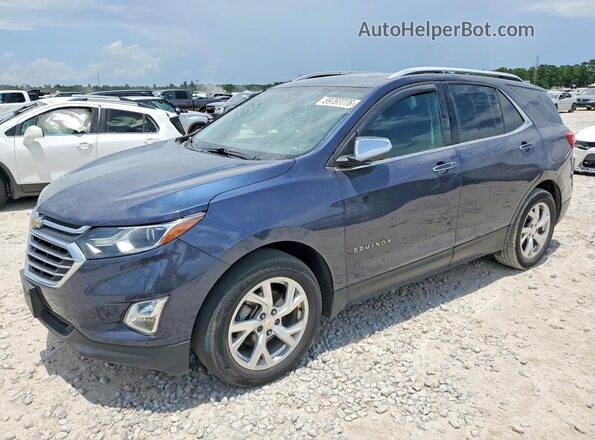 3GNAXZEU7KS536043 2019 CHEVROLET EQUINOX Blue Rear left