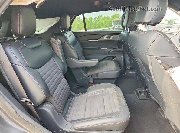 1FMUK8KH6SGB58409 2025 FORD EXPLORER Gray Vista del compartimento del motor
