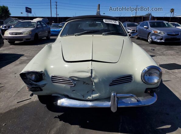 1402863664 1970 VOLKSWAGEN KARMANGHIA Бежевый Вид спереди