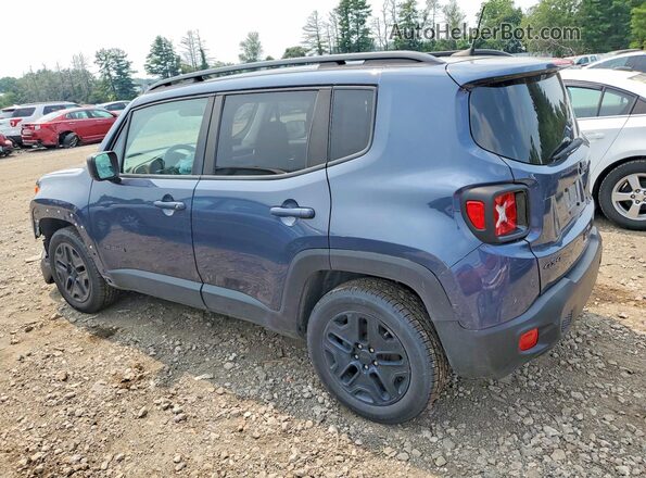 ZACNJBAB5KPK67434 2019 JEEP RENEGADE Blue Tył prawy