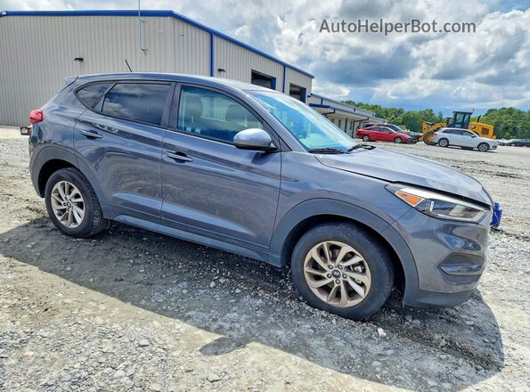 KM8J23A43HU580376 2017 HYUNDAI TUCSON Серый Вид спереди