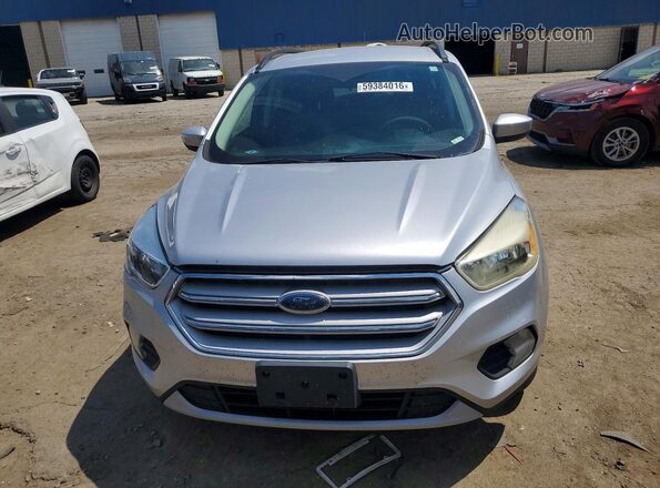 1FMCU0GD4JUB22229 2018 FORD ESCAPE Silver უკანა ხედი