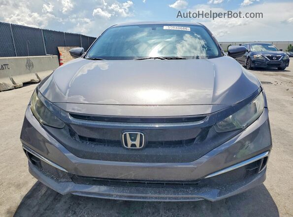 19XFC2F57GE030548 2016 HONDA CIVIC Gray Rear view