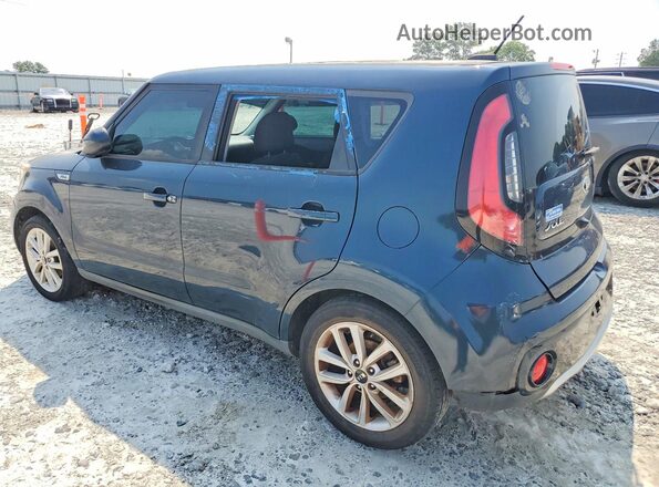 KNDJP3A5XH7425871 2017 KIA SOUL Blue უკანა მარჯვენა