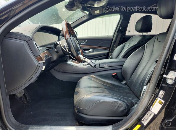 WDDUG6EB4KA459223 2019 MERCEDES-BENZ S-CLASS Black წინა პანელის ხედი