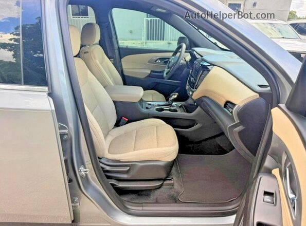 1GNERFKW3PJ223449 2023 CHEVROLET TRAVERSE Gray Առջևի վահանակի տեսք