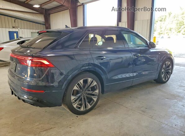 WA1EVBF18SD028198 2025 AUDI Q8 Blue Delantero derecho