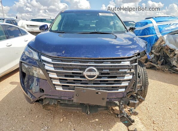 5N1BT3BB3SC829884 2025 NISSAN ROGUE Blue Вид ззаду