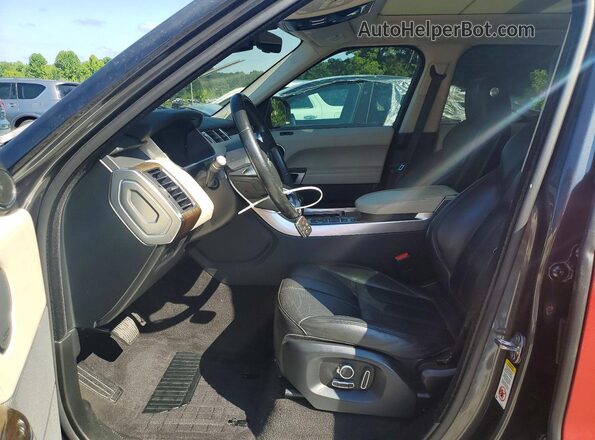 SALWR2FV2HA667472 2017 LAND ROVER RANGE ROVER Красный Вид панели приборов