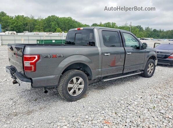 1FTEW1EP7KFA57120 2019 FORD F150 Gray Առջևի աջ