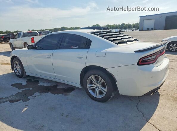 2C3CDXBG6KH664648 2019 DODGE CHARGER White Trasero derecho
