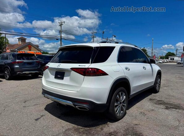 4JGFB4KB9LA012300 2020 MERCEDES-BENZ GLE Белый Передняя правая четверть