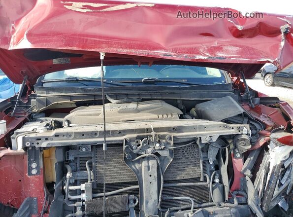 1N6AA1ED6MN501256 2021 NISSAN TITAN Red Շարժիչի բաժամունքի տեսք