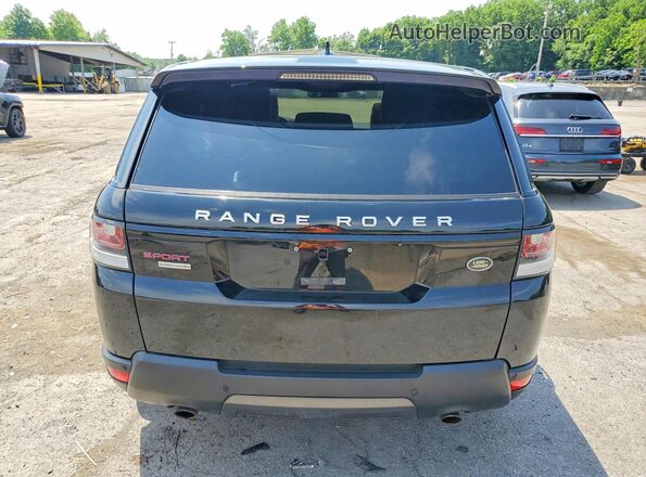 SALWR2EF7GA565402 2016 LAND ROVER RANGE Black უკანა ხედი