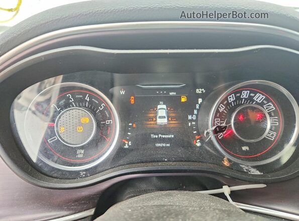 2C3CDZAGXGH119394 2016 DODGE CHALLENGER White Vista de los asientos traseros