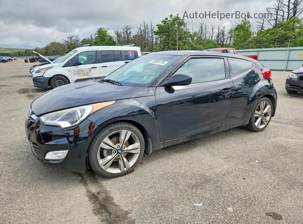 KMHTC6AD4GU280738 2016 HYUNDAI VELOSTER Черный Задняя левая четверть
